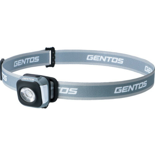 GENTOS　COMPACT HEADLIGHT　LEDヘッドライト　高輝度チップタイプ白色LED　防滴仕様(IPX4準拠)　360lm(最大)　USB充電式(Type-C)　ウィンターグレー　CP360RWG