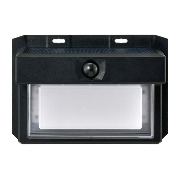 ELPA　LEDセンサーウォールライト　二重構造ウォールライト　小型　白色/電球色LED　200lm　防水仕様(IP65防噴流形)　広範囲照射タイプ　常夜灯　ESLKN200SL