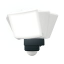 ムサシ RITEX 追尾式LEDセンサーライト 18Wワイド 100V ACコンセント式 2000lm(最大時) 常夜灯機能付き(明るさ3段階) IP65 屋内...