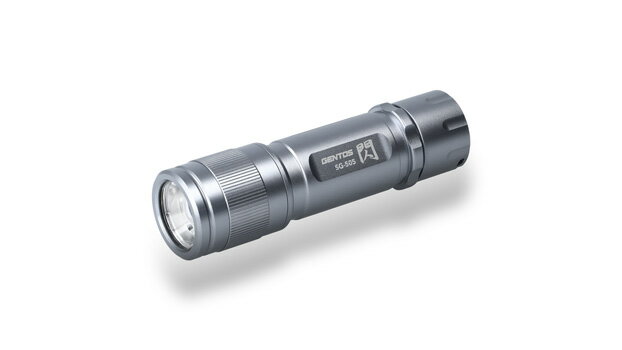 GENTOS　閃シリーズ（吊り下げパッケージ）　LEDフラッシュライト　懐中電灯　高輝度チップタイプ白色LED　ON/OFF点灯　IP64　最大350lm　単4形アルカリ電池3個用（テスト用付属）　SG505