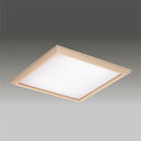 東芝 LEDベースライト TENQOOスクエア パネルタイプ FHP45形×4灯用器具相当 温白色 埋込形 和風乳白パネル 埋込穴□600mm 専用調光器対応 ...