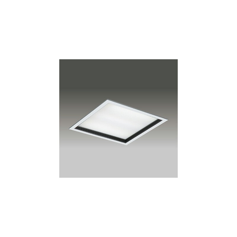 東芝 LEDベースライト TENQOOスクエア パネルタイプ FHP45形×3灯用器具相当 電球色 埋込形 深枠(黒)パネル 埋込穴□600mm 専用調光器対応 LEDパネル付 LEKR760901KLLD9(LEER76021LD9+LEEM70901LKF) ※受注生産品