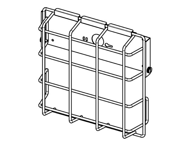 メーカー： MITSUBISHI / 三菱電機照明　　 ガード 壁直付形　B級用 GAF45A ●ガード：鋼線 白色コーティング ●取付板：鋼板 白色仕上 ●質量：1.0kg ●ガード線径：φ4.0 （注）取付工事のために、ガード上部に80mm以上の余裕を設けてください。 ※適合誘導灯については、カタログ・パンフレットをご確認ください。 LED誘導灯 器具本体はこちら ※受注生産品となりますのでお届けにお時間がかかります。 ※受注生産品のため、ご注文後の返品・交換・キャンセルは出来ませんのでご了承ください。三菱　LED誘導灯　適合部品　ガード
