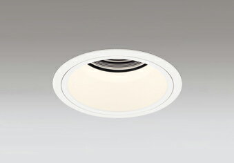 ODELIC LEDベースダウンライト グレアレス CDM-T70W相当 オフホワイト 43° 埋込穴Φ125mm 電球色 3000K M形 一般型 専用調光器対応 XD402394 （電源・調光器・信号線別売）