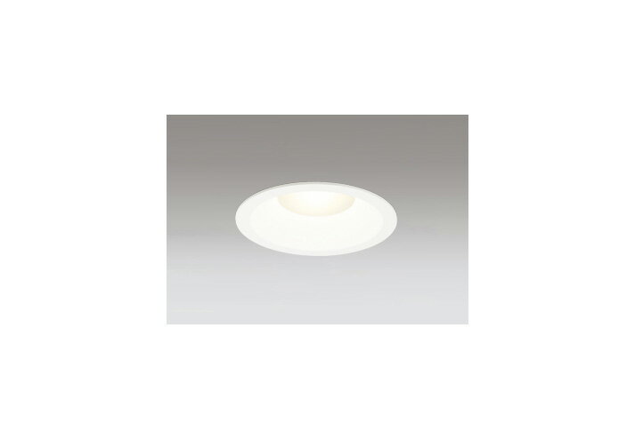 ODELIC　LED軒下用ベースダウンライト　FHT42W相当　オフホワイト　98°　埋込穴Φ125mm　電球色　3000K　 M形　一般型　調光非対応　防雨形　XD457067