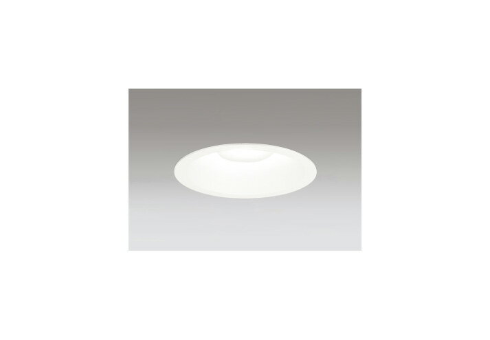ODELIC　LED軒下用ベースダウンライト　FHT32W相当　オフホワイト　101°　埋込穴Φ150mm　温白色　3500K　 M形　一般型　調光非対応　防雨形　XD457078