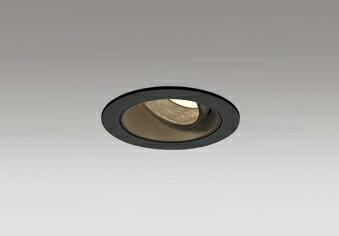 ODELIC　LED高彩色ユニバーサルダウンライト　JR12V50W相当　ブラック　16°　埋込穴Φ75mm　電球色　2700K　 M形　一般型　専用調光器対応　XD603126HC　（調光器別売）(3)