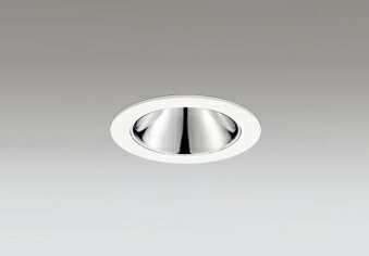 ODELIC LED高彩色ベースダウンライト JR12V50W相当 オフホワイト 28° 埋込穴Φ75mm 電球色 2700K M形 一般型 専用調光器対応 XD603159HC (調光器別売)