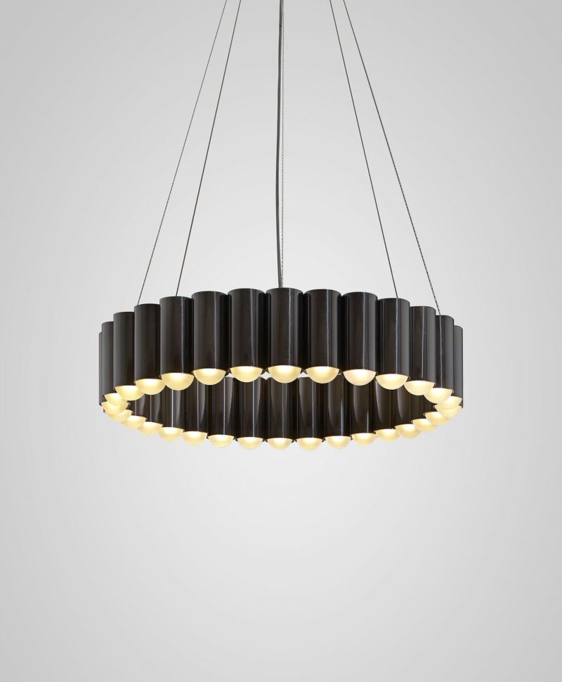 LEE BROOM リー・ブルーム シャンデリア CAROUSEL S 直付 LED電球付き(白熱電球100W相当 電球色 E26×30) POLISHED G...