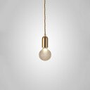 LEE BROOM@[Eu[@y_gCg@FROST CRYSTAL BULB PENDANT@V䒼t@LEDdtiMd100W dF E26j@BRASHED BRASSiubVhuXj@FROST CRYSTAL BULB PENDANT BRASHED BRASS