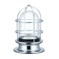 松本船舶　ハイグレードシリーズ　2号デッキ　シルバー（銀色）　ランプ別売　屋外屋内兼用　E26口金　..