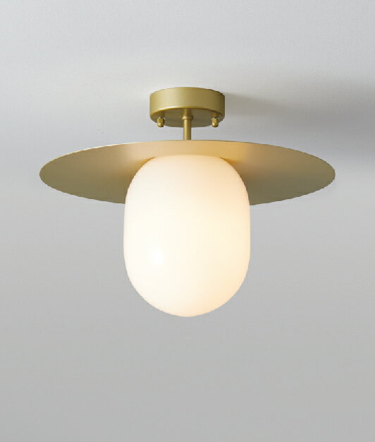 樂天商城 - MAXRAY　Orb(al)Plate/オーバルプレート　Φ150　シーリングライト　直付け　壁取付け可　ゴールド(金)　E17口金　ランプ別売　ML3015638(OP0171638+OP01737)