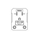 明工社 接地L形プラグ 丸形コード用 接地2P 15A 125V ME7017T1