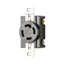 明工社 輸出用機器用引掛コンセント UL・CSA登録品 引掛埋込コンセント 接地3P 30A 125/250V L14-30R 【10個入り】 MH2834