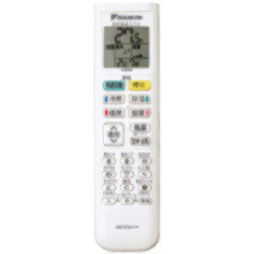 ダイキン　ルームエアコン用　ワイヤレスリモコン　ARC478A117(2557455)