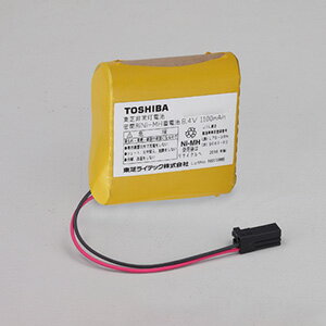 東芝　誘導灯用　蓄電池　点滅用・誘導音点滅用　長時間形　ニッケル水素蓄電池　8.4V　1100mAh　E06　※受注生産品