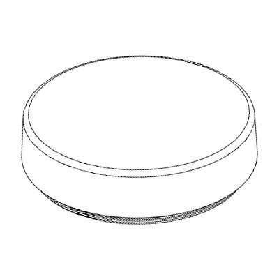 DAIKO　補修用カバー　カバーのみ　DWP-41762Y用プラスチックカバー　T41762Y11