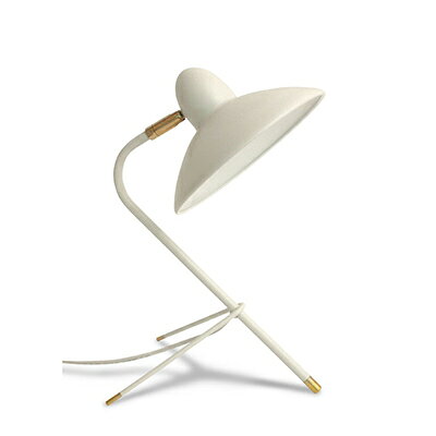 ディクラッセ　デスクランプ　Arles（アルル）　ホワイト　E17口金　40W　白熱レフ球（ランプ付）　LT3..