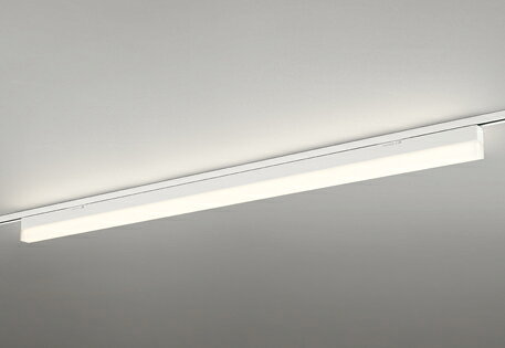 ODELIC　ベースライト　SOLID LINE SLIM（ソリッドラインスリム）　高光束タイプ　長さ1500mm　配線ダクトレール　電球色3000K　Hf32W高出力×2灯相当　LEDユニット付き　本体:白色（オフホワイト）　OL291679R1E