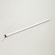 ODELIC　シーリングファン用延長パイプ　長さ900mm　本体:白色（オフホワイト）　WF649P1