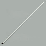 ODELIC　シーリングファン用延長パイプ　長さ2500mm　簡易取付ボルト付　本体:白色（オフホワイト）　WF736P1