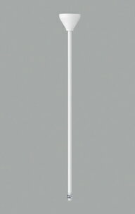 ODELIC　パイプ吊具（φ16）　長0.8m　2本1組　ホワイト　LD0314T