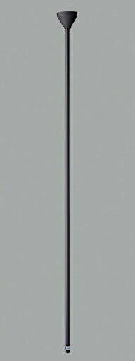 ODELIC　パイプ吊具（φ16）　長1.5m　2本1組　ブラック　LD0315BT