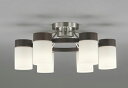 ODELIC シャンデリア 簡易取付 引掛シーリング 電球色 〜8畳 R15高演色LED LEDランプ付き OC257070LR