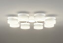 ODELIC シャンデリア 簡易取付 引掛シーリング 電球色 〜10畳 R15高演色LED LEDランプ付き OC257170LR