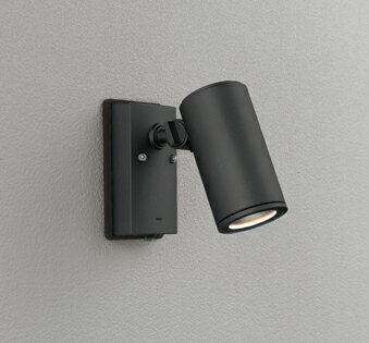 ODELIC　エクステリアライト　スポットライト　直付　JDR50W相当　人感センサーON-OFF型　LEDランプ別売　OG254555P1