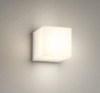 ODELIC　エクステリアライト　ポーチライト　直付　電球色　LEDランプ付き　OG254798LR