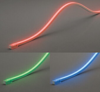 ODELIC　エクステリアライト　間接照明　屋外用　防雨型　RGBカラー　LED　24V　電源線・エンドキャップ付き　モジュール長3417mm　電源装置・ドライバー・コントローラー別売　FG3417RG ※受注生産品