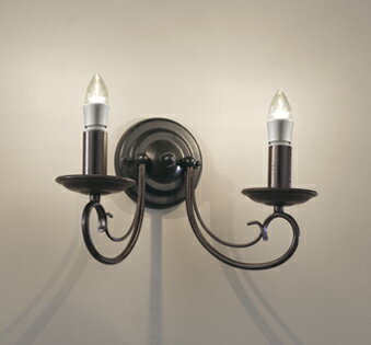 ODELIC　ブラケット　白熱灯器具40W×2灯相当　電球色　R15高演色LED　LEDランプ付き　連続調光　調光器別売　OB080720LCR