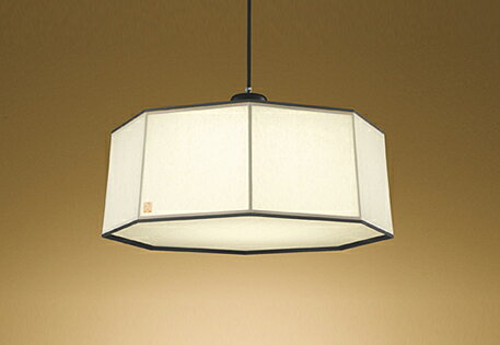 ODELIC　和風ペンダントライト　LED一体型　引掛シーリング　電球色～昼光色　R15高演色LED　調光・調色　壁スイッチ点灯切替　～8畳　リモコン付き　OP252684R1