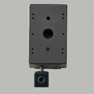 ODELIC　人検知カメラ　ベース型　絶縁台型　防雨型　壁面取付専用　録画/照明点灯（モード切替型）機能付　黒（ブラック）　OA253480