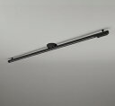 ODELIC 簡易ライティングダクトレール LED専用 全長1605mm 簡易取付A 引掛シーリング 片側300mmスライド可能 リモコン付 黒(ブラック) O...