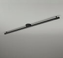 ODELIC 簡易ライティングダクトレール LED専用 全長1605mm 簡易取付A 引掛シーリング 片側300mmスライド可能 黒(ブラック) OA25349...