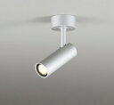 ODELIC スポットライト LEDランプ別売 JDR50W相当 直付 調光 調光器別売 マットシルバー OS256754