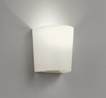 Niche, Picture - ODELIC　ブラケット　直付　高演色LED　高感度人感センサー付　LEDランプ付　白熱灯器具60W相当　非調光　温白色3500K　OB080932WR