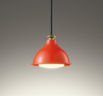 ODELIC ペンダントライト 配線ダクトレール 高演色LED LEDランプ付 白熱灯器具60W相当 サーカディアン自動調光 電球色～アズール色 Bluetooth 赤（レッド） OP252934CR