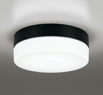 ODELIC バスルームライト(浴室灯) 防雨・防湿型 直付 高演色LED LEDランプ付 FCL20W相当 昼白色5000K 黒(ブラック) OW269038...