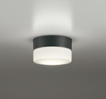 ODELIC バスルームライト(浴室灯) 防雨・防湿型 直付 高演色LED LEDランプ付 白熱灯器具60W相当 温白色3500K 黒(ブラック) OW2690...