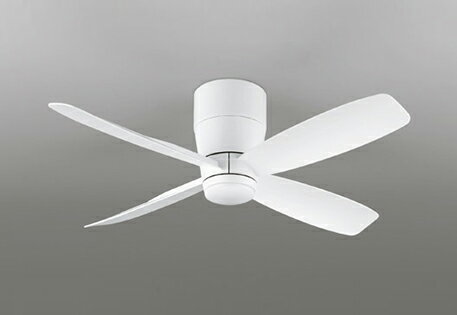 ODELIC　シーリングファン　DC MOTOR FAN　4枚羽根　直付・短羽根　簡易結線型　リ...