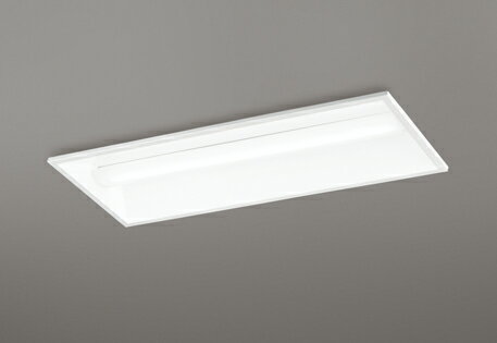 ODELIC　LEDベースライト　埋込　下面開放型　白色　FL20W相当　高演色　LEDユニット付き　XD504010R1C
