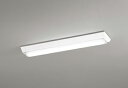 ODELIC LEDベースライト 直付 逆富士型 白色 FL20W相当 高演色 LEDユニット付き XL501001R1C