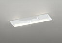 ODELIC LED非常用照明器具 階段通路誘導灯兼用型 直付 逆富士型 電球色 FL20W相当 高演色 LEDユニット付き XR506004R1E