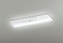 ODELIC LED非常用照明器具 階段通路誘導灯兼用型 直付 逆富士型 温白色 FL20W×2灯相当 高演色 LEDユニット付き XR506004R3D