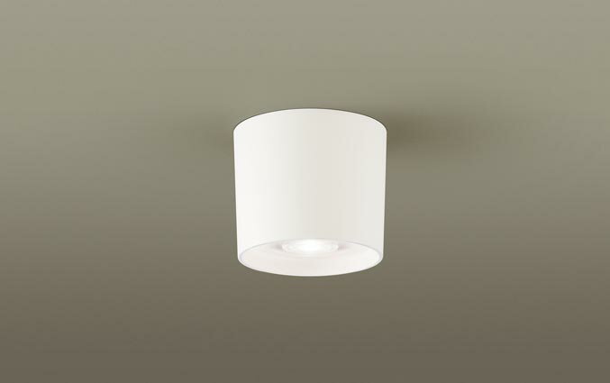 パナソニック　小型シーリングライト　直付タイプ　LEDフラットランプφ70用（口金GX53-1）　集光タイプ　60形ダイクール電球1灯器具相当　温白色　(ランプ付き)　XLGB3021CE1(LGB58100+LLD2020VCE1)