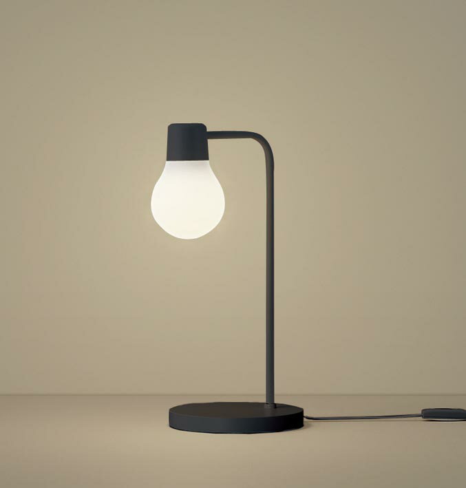 パナソニック スタンド 卓上型 中間スイッチ付 60形電球1灯器具相当 電球色 LEDユニット内蔵1個 (ランプ付) SC438B