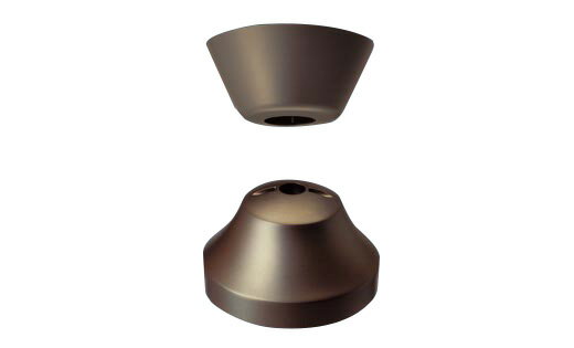 パナソニック　ボルト取付専用　シーリングファン吊下用フランジ　DCモータータイプ　ダークブラウン　SPK073